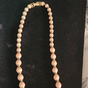 Avon Pink Bead Necklace